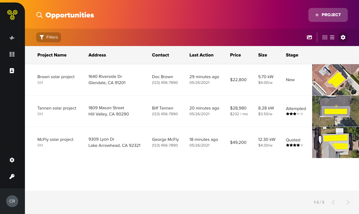 List View